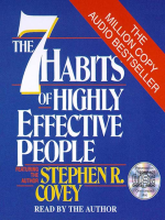 The 7 Habits of Highly Effective People by Covey, Stephen R